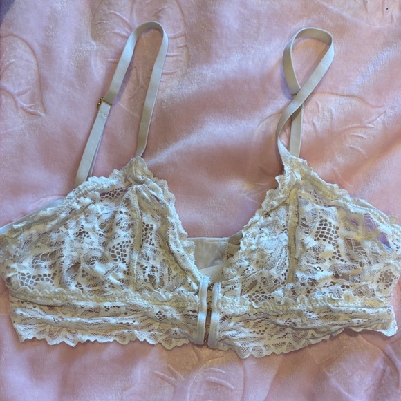 aerie Other - Aerie Lace Bralette in Cream